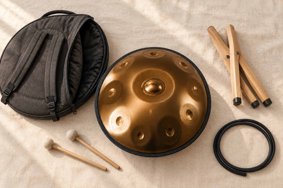 Accessori inclusi con l’handpan Risuono