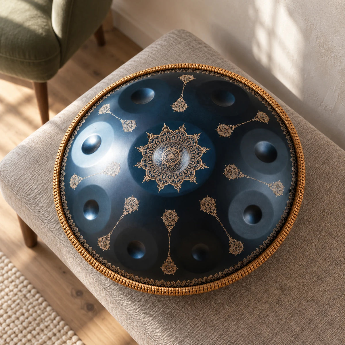 Risuono Astrale — handpan in un ambiente contemporaneo