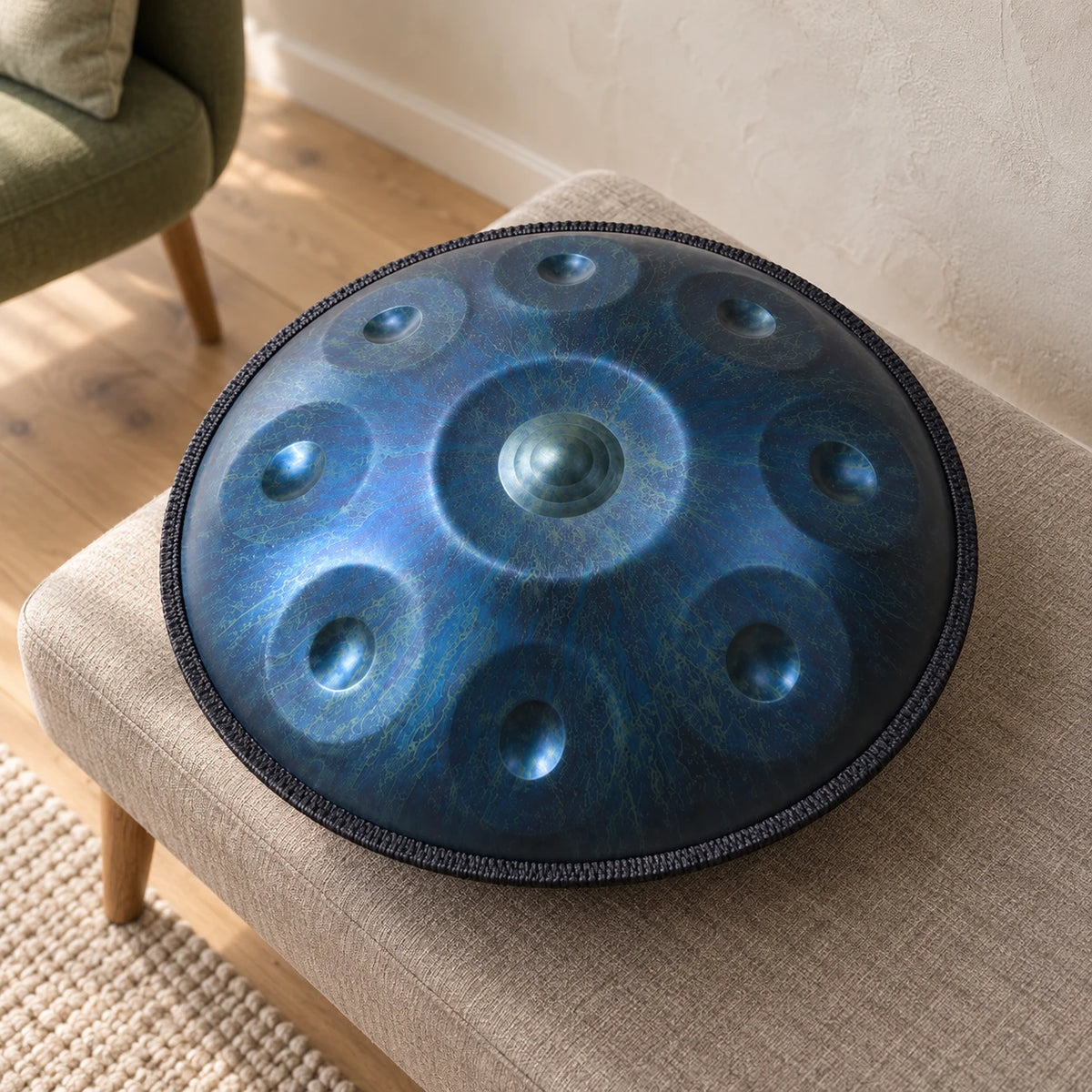 Risuono Stellare — handpan in un ambiente contemporaneo