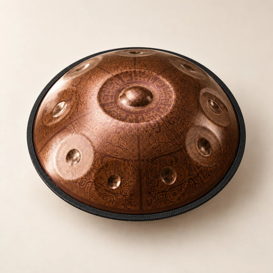 Risuono Mosaico — vista dell’handpan