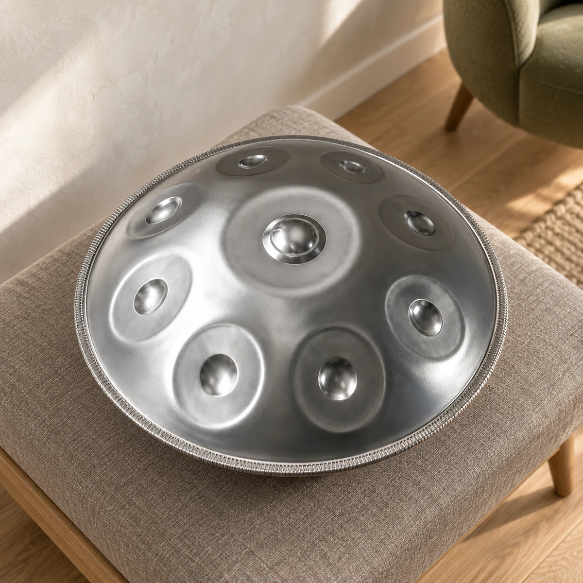 Risuono Aria — handpan in un ambiente contemporaneo