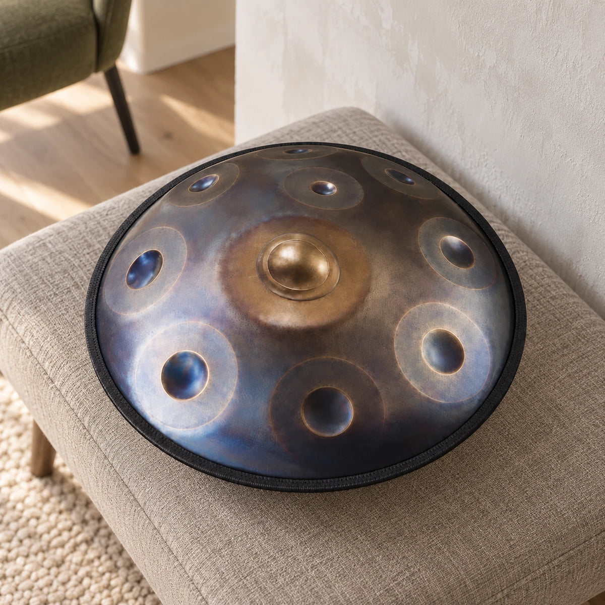 Risuono Galassia — handpan in un ambiente contemporaneo