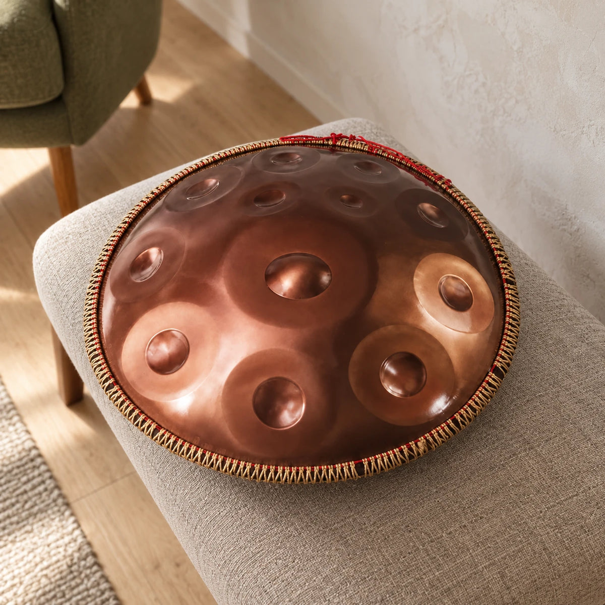 Risuono Alba — handpan in un ambiente contemporaneo