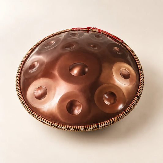 Risuono Alba — vista dell’handpan