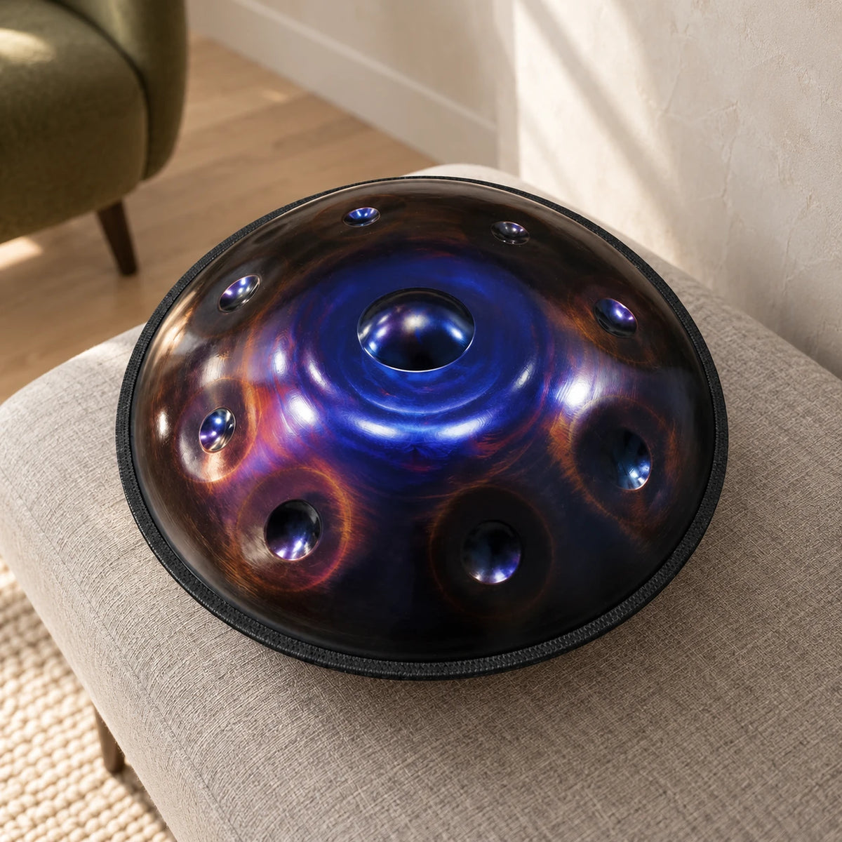Risuono Iride — handpan in un ambiente contemporaneo