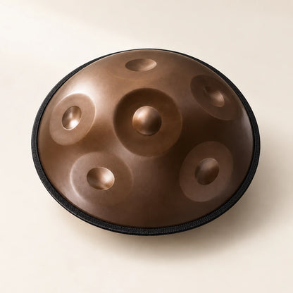 Risuono Bruno Mini — vista dell’handpan