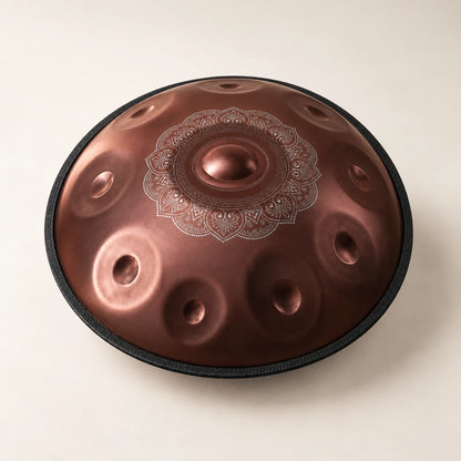 Risuono Trama — vista dell’handpan