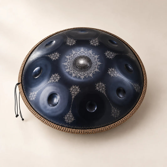 Risuono Blu Maggiore — vista dell’handpan