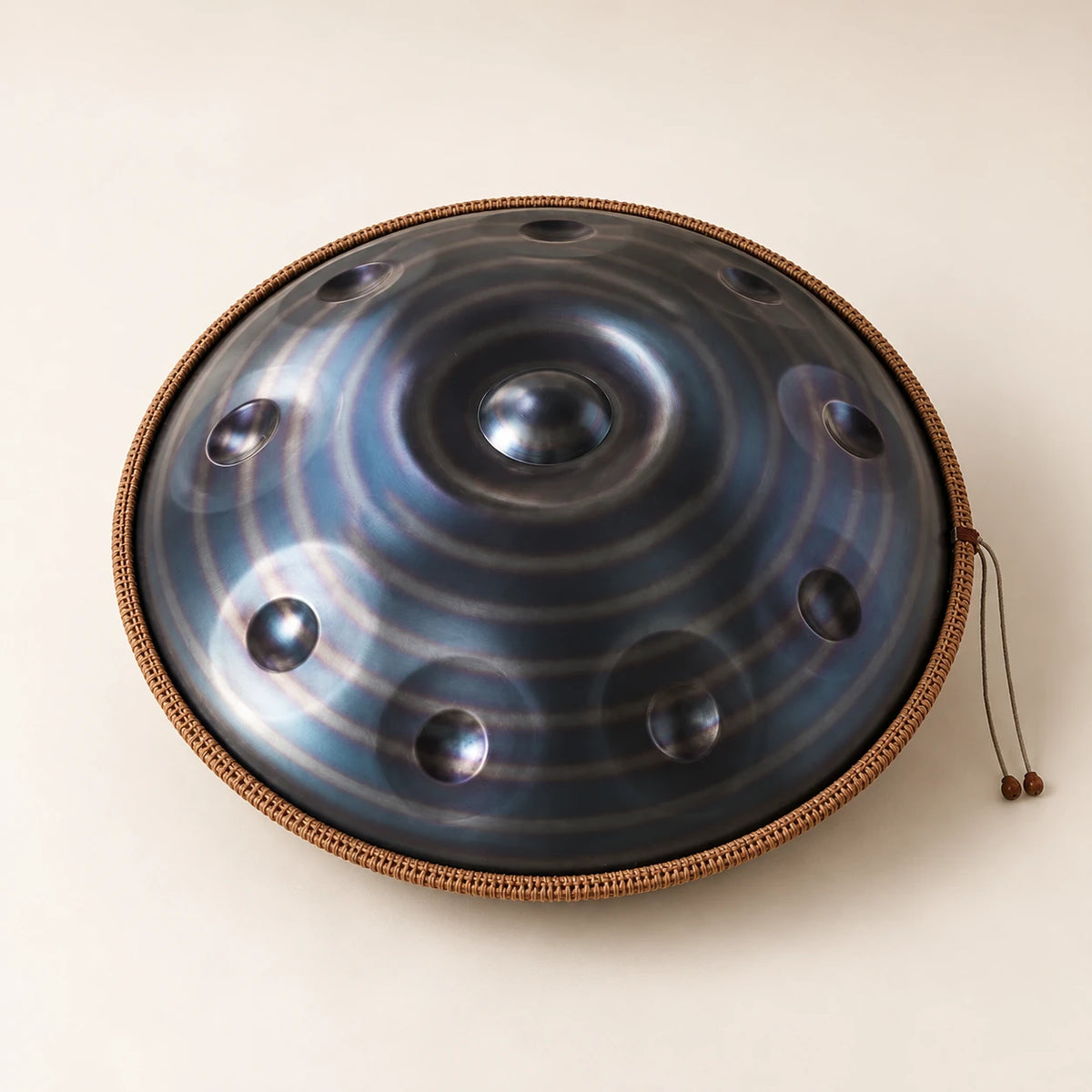 Risuono Cerchi — vista dell’handpan