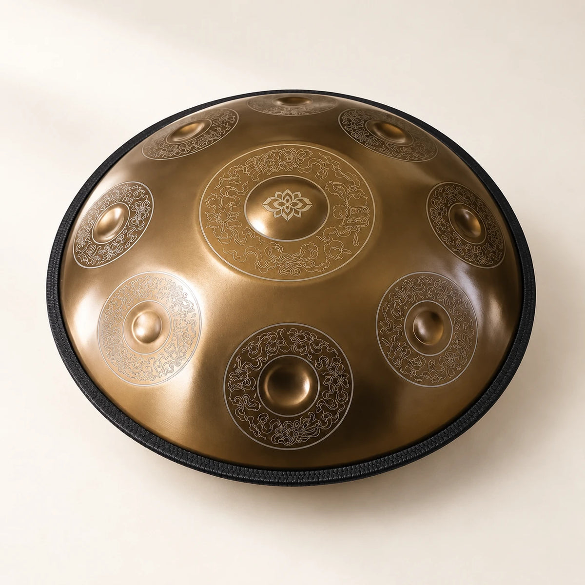 Risuono Intarsio — vista dell’handpan